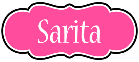 Sarita invitation logo