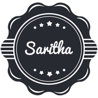 Saritha badge logo