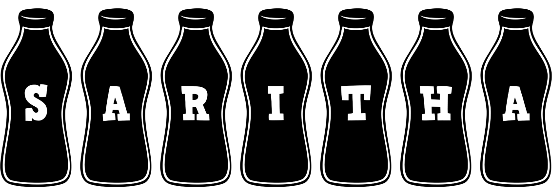 Saritha bottle logo