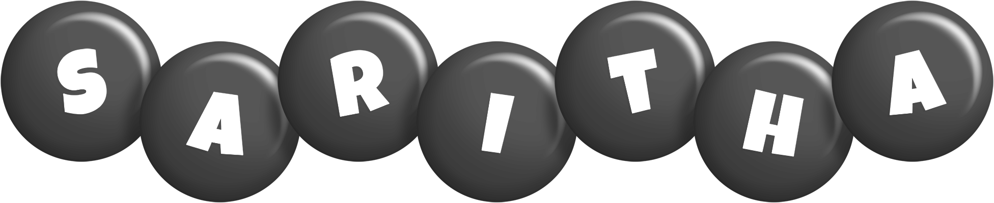 Saritha candy-black logo