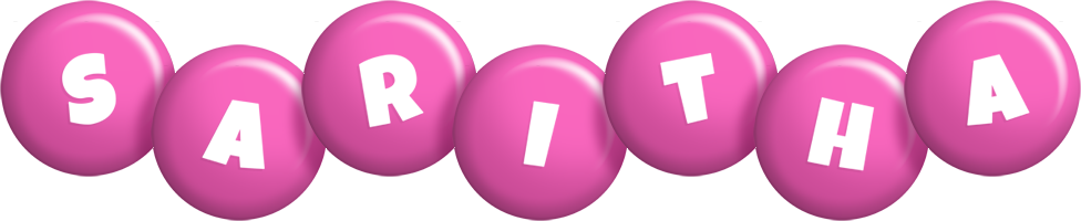 Saritha candy-pink logo