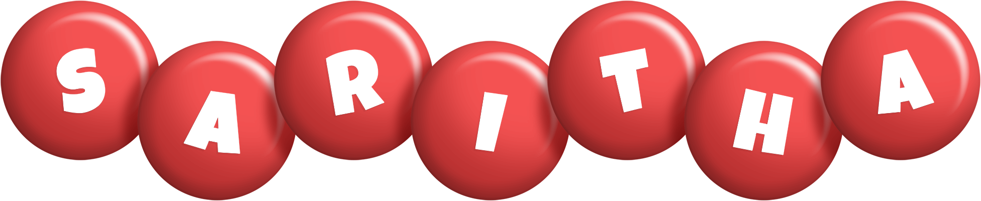 Saritha candy-red logo