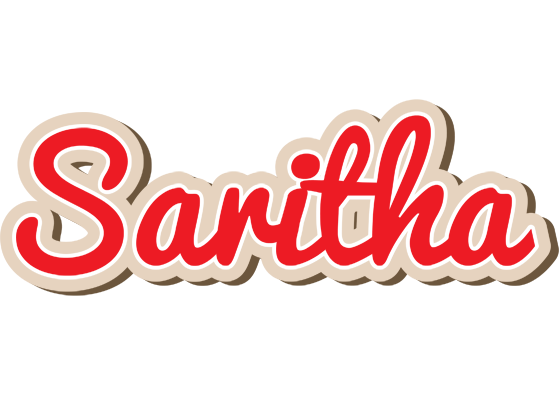 Saritha chocolate logo