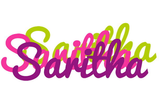 Saritha flowers logo