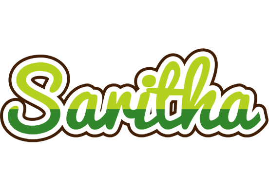 Saritha golfing logo