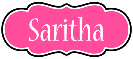 Saritha invitation logo