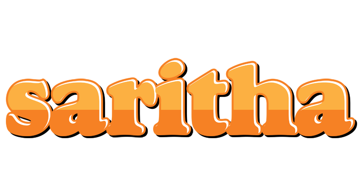 Saritha orange logo