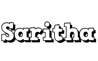Saritha snowing logo