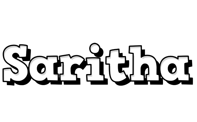 Saritha snowing logo