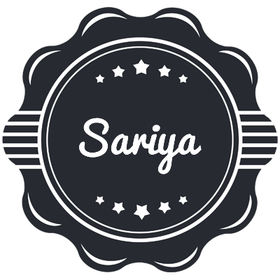 Sariya badge logo
