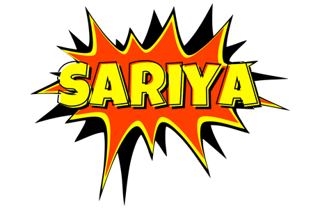 Sariya bazinga logo