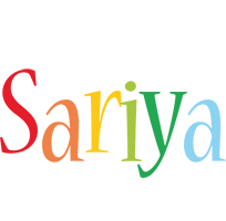 Sariya birthday logo