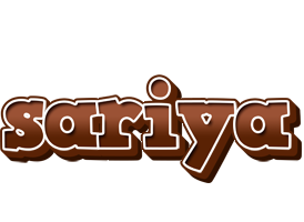 Sariya brownie logo