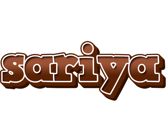 Sariya brownie logo