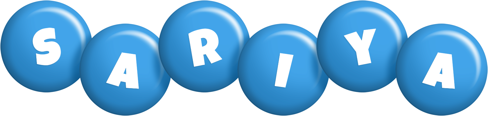 Sariya candy-blue logo