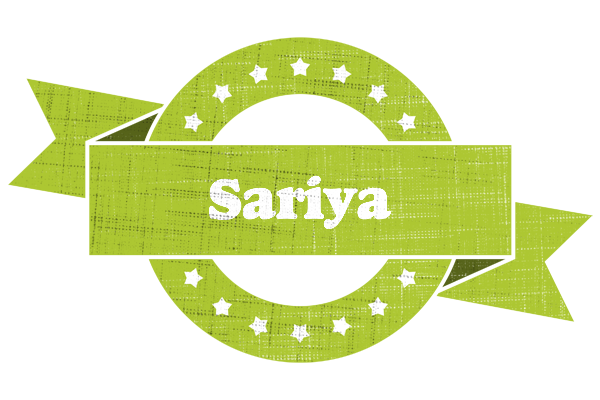 Sariya change logo