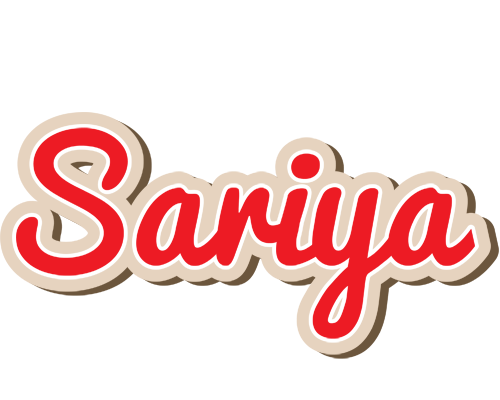 Sariya chocolate logo
