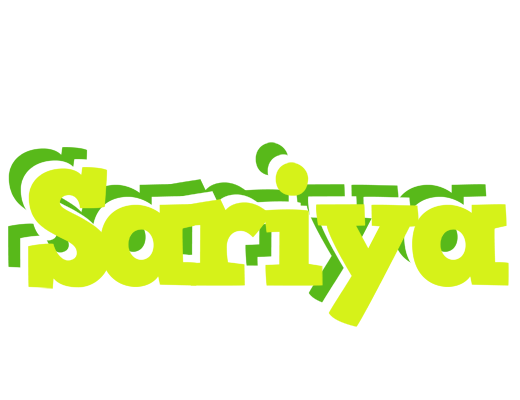 Sariya citrus logo