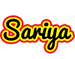 Sariya flaming logo