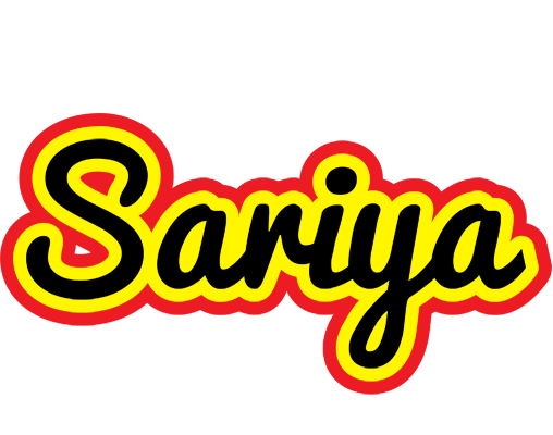 Sariya flaming logo