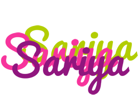 Sariya flowers logo