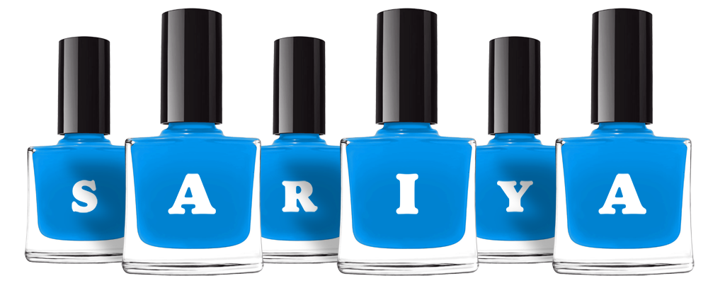 Sariya glossy logo