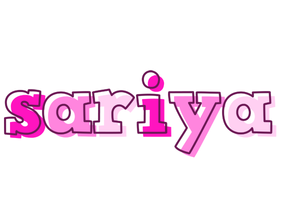 Sariya hello logo
