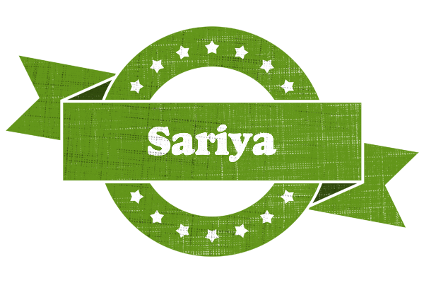 Sariya natural logo