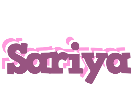 Sariya relaxing logo