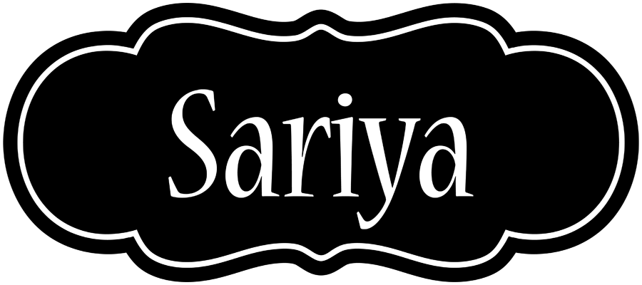 Sariya welcome logo
