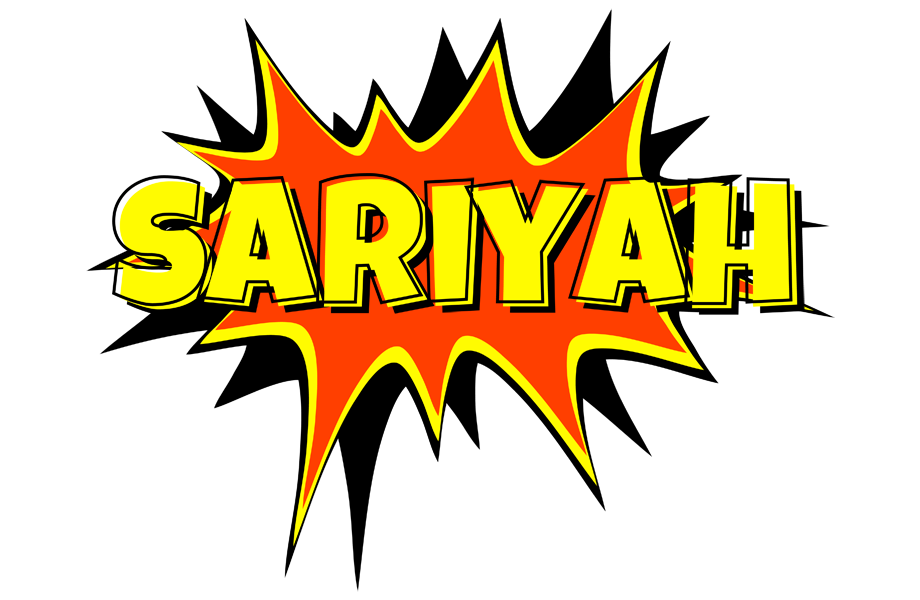 Sariyah bazinga logo