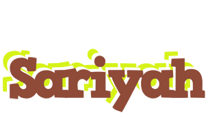 Sariyah caffeebar logo