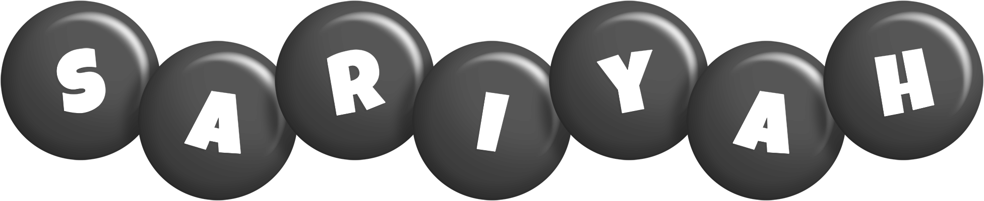 Sariyah candy-black logo