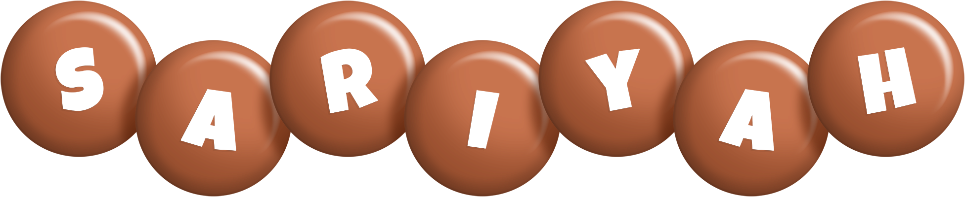 Sariyah candy-brown logo