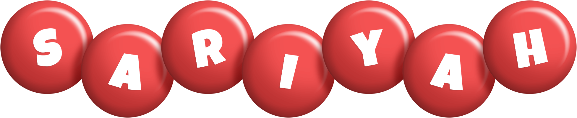 Sariyah candy-red logo