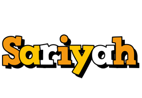 Sariyah cartoon logo