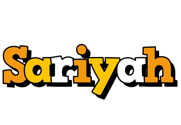Sariyah cartoon logo