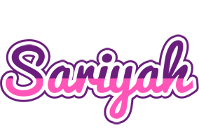 Sariyah cheerful logo