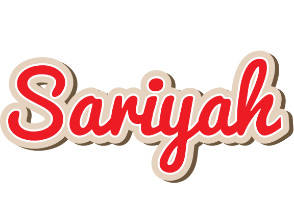 Sariyah chocolate logo