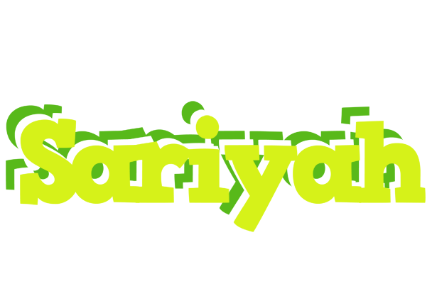 Sariyah citrus logo