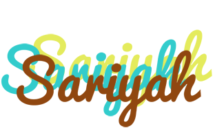 Sariyah cupcake logo