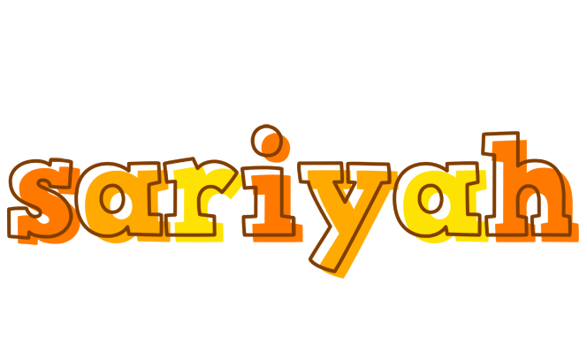 Sariyah desert logo