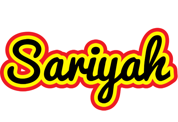 Sariyah flaming logo