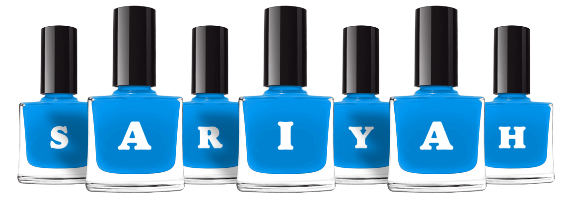 Sariyah glossy logo
