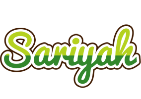 Sariyah golfing logo