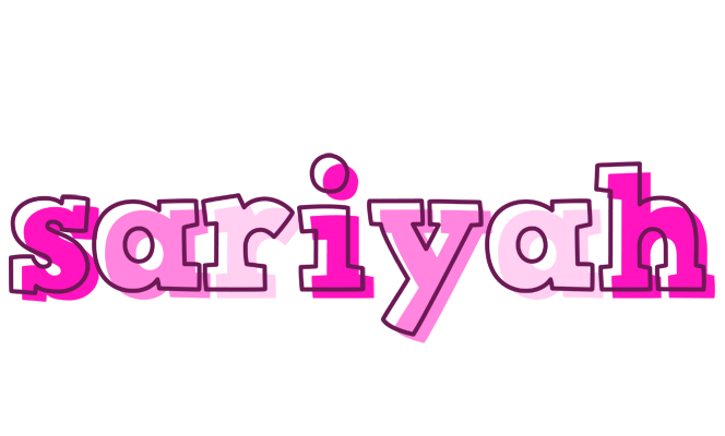 Sariyah hello logo