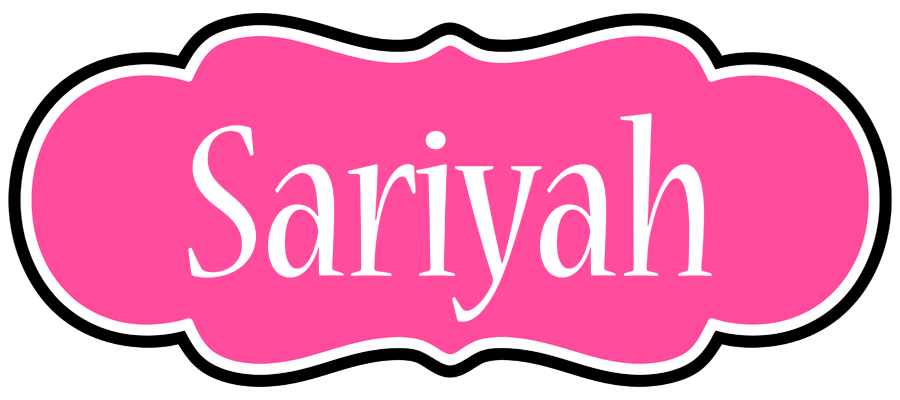 Sariyah invitation logo