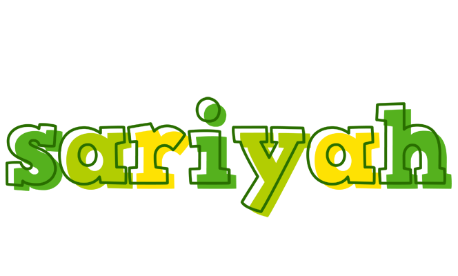 Sariyah juice logo