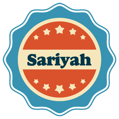 Sariyah labels logo