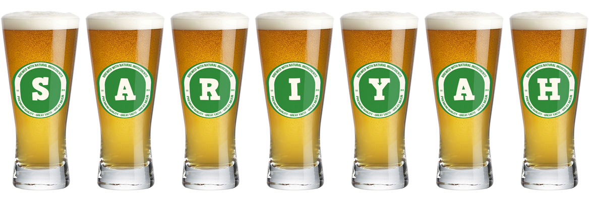 Sariyah lager logo